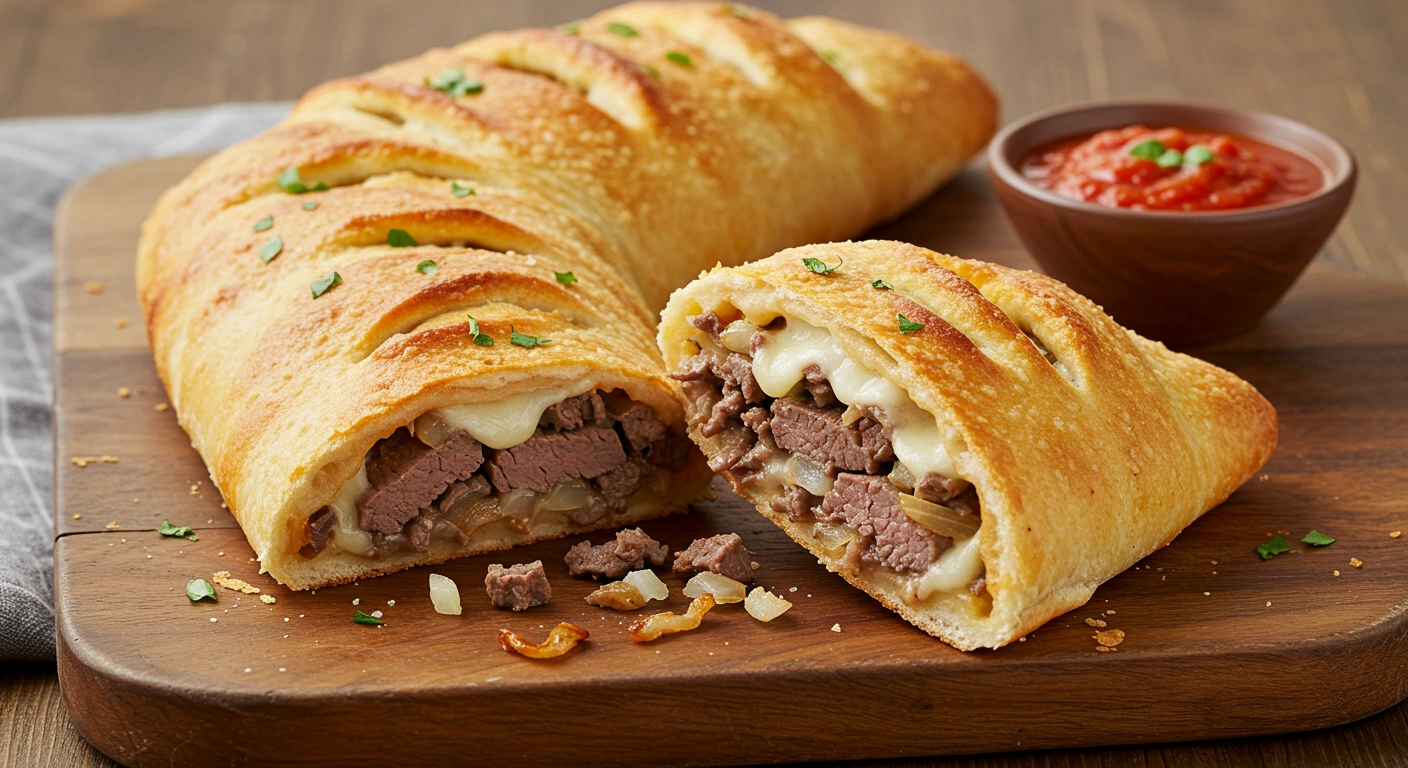 Philly Cheesesteak Stromboli - secondary view